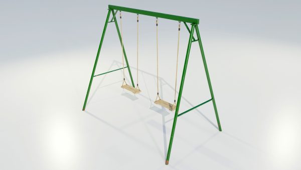 Metal swing