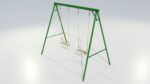 Metal swing