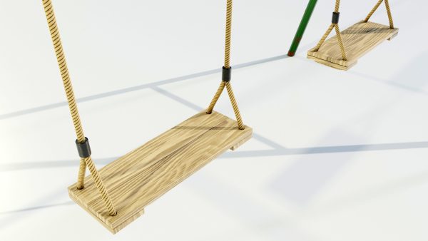 Metal swing