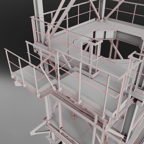 Metal tower