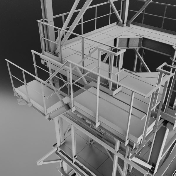 Metal tower