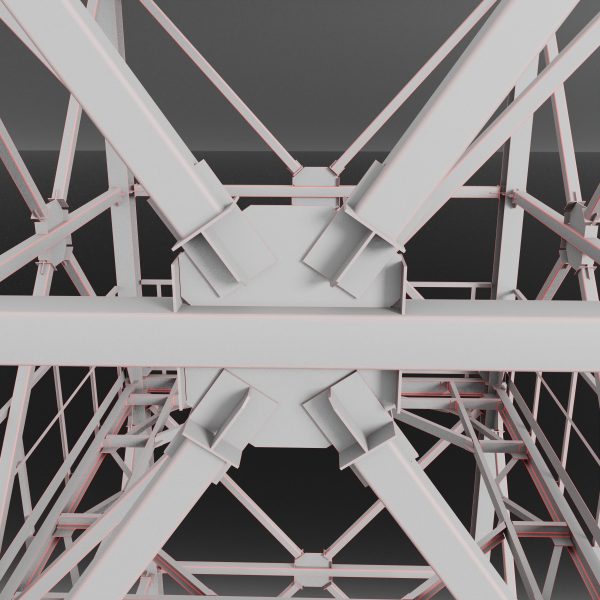 Metal tower
