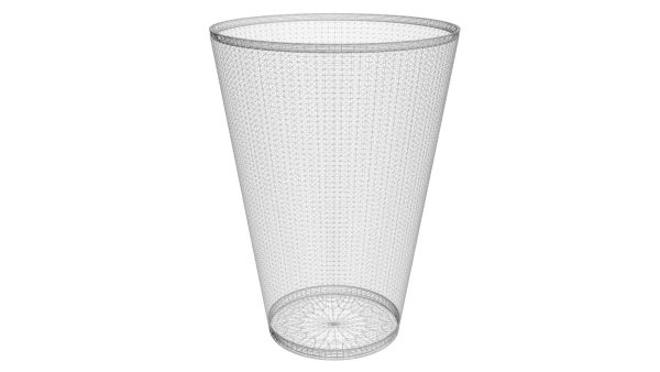 Metal Trash Bin