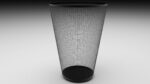 Metal Trash Bin