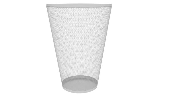 Metal Trash Bin