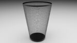 Metal Trash Bin
