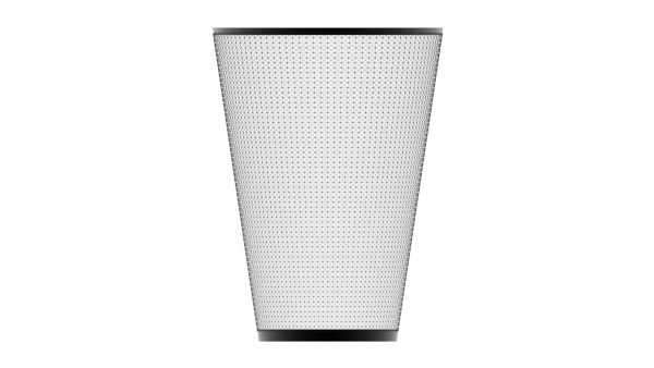 Metal Trash Bin