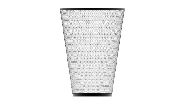 Metal Trash Bin
