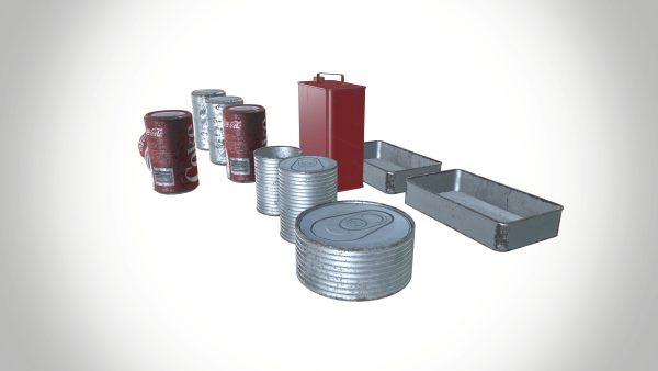 Metal Pans Tin Can Metal Box