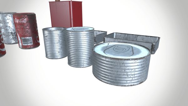 Metal Pans Tin Can Metal Box