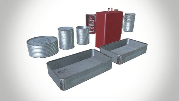 Metal Pans Tin Can Metal Box