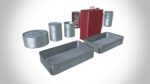 Metal Pans Tin Can Metal Box