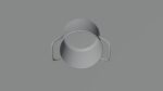 metallic cooking pot 3d model