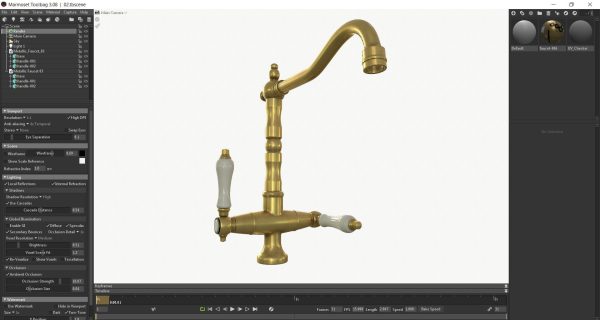 Metallic Faucet 03