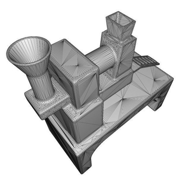 Metallic Food Processing Machine