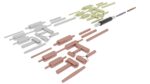 Metallic Rolling Pins Set