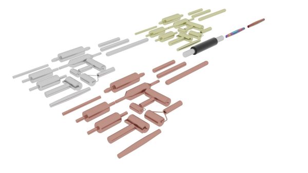 Metallic Rolling Pins Set