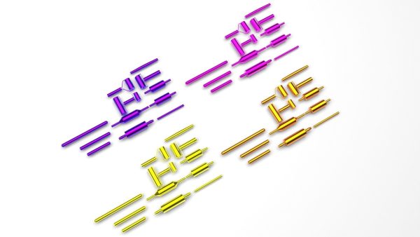 Metallic Rolling Pins Set