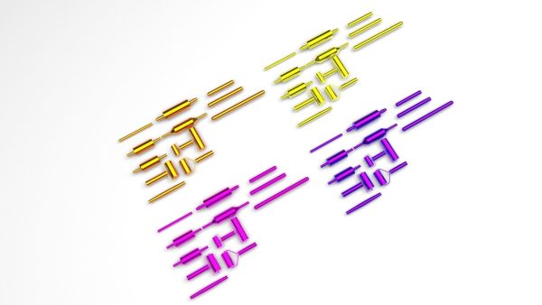 Metallic Rolling Pins Set