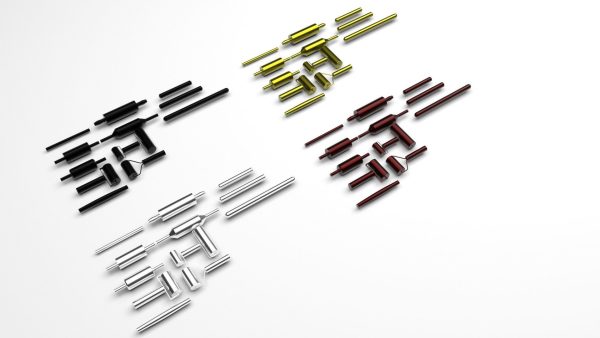 Metallic Rolling Pins Set
