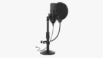 Microphone with stand cardioid  USB