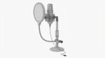 Microphone with stand cardioid  USB