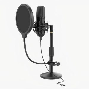 Microphone with stand cardioid  USB