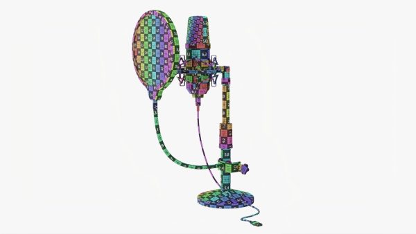 Microphone with stand cardioid  USB
