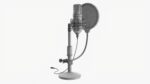 Microphone with stand cardioid  USB