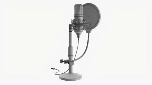 Microphone with stand cardioid  USB