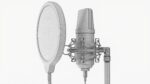Microphone with stand cardioid  USB