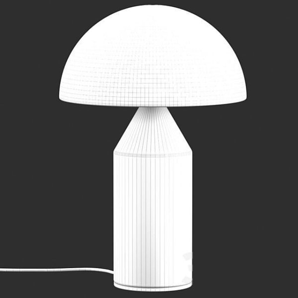 Mid Century Mushroom Table Lamp