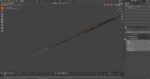 Middle Acupuncture Needle Gold