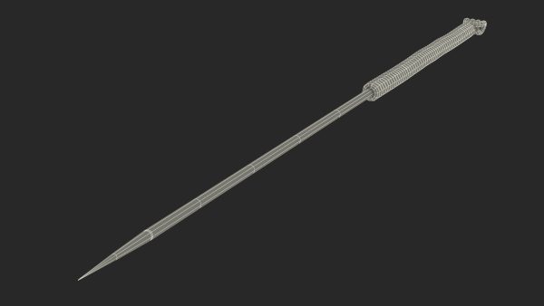 Middle Acupuncture Needle Gold
