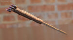 Middle Acupuncture Needle Gold