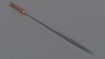 Middle Acupuncture Needle Gold