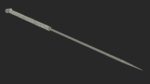 Middle Acupuncture Needle Gold