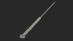 Middle Acupuncture Needle Silver