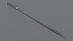 Middle Acupuncture Needle Silver