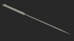 Middle Acupuncture Needle Silver
