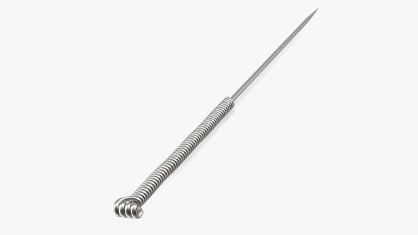 Middle Acupuncture Needle Silver