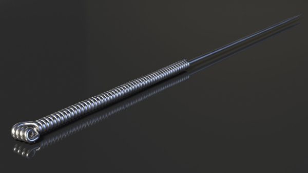 Middle Acupuncture Needle Silver