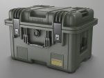 Military Crate High Poly 3D model