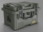 Military Crate High Poly 3D model