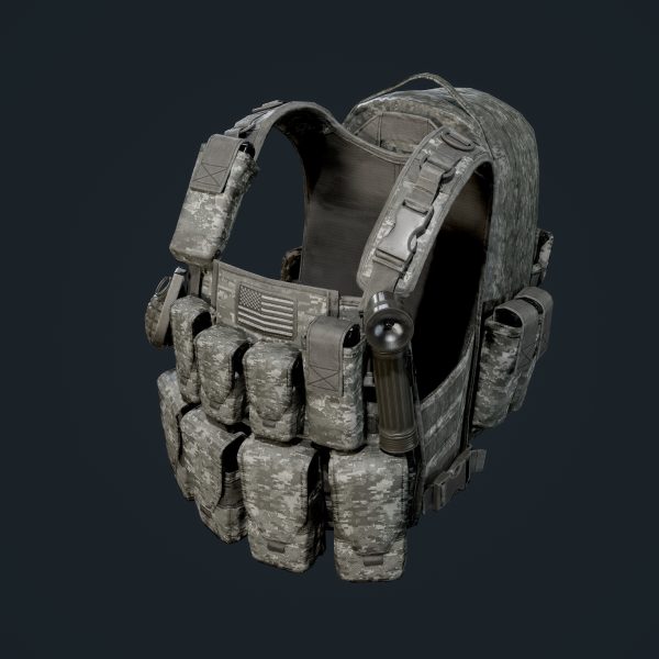 Military Gear Equipment Vest Game Ready