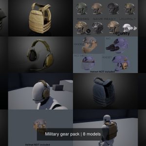 Military gear pack