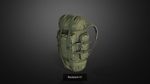 Military gear pack