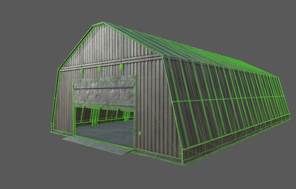 Military Hangar 01