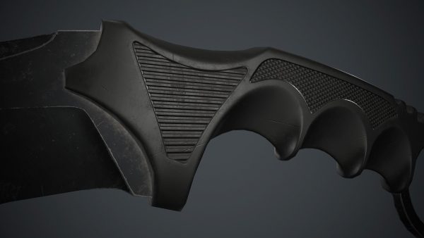 Military Karambit Knife PBR Game Ready