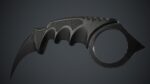 Military Karambit Knife PBR Game Ready